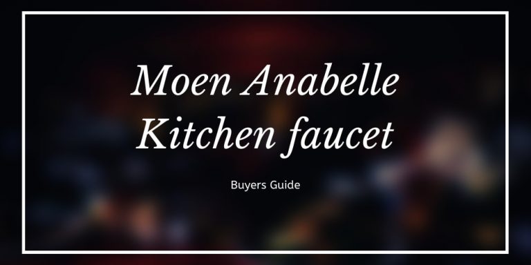 Is Moen Anabelle Kitchen Faucet Good?