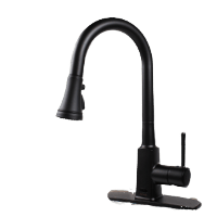 Soosi Black Stainless Steel Kitchen Faucet Touchless