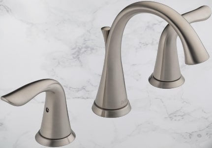 Delta Lahara Widespread Faucet For Pedestal Sink