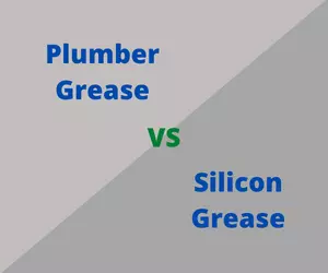 plumber grease vs silicon grease
