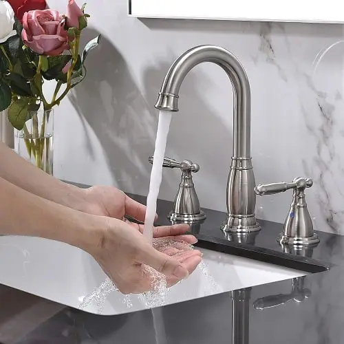 bathroom faucet for hard water