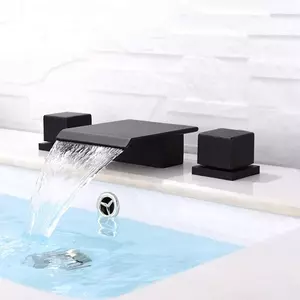 waterfall bathroom faucet