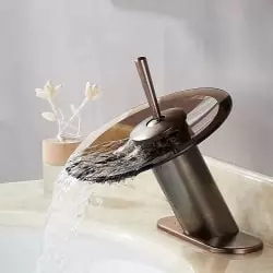 waterfalll faucet for bathroom