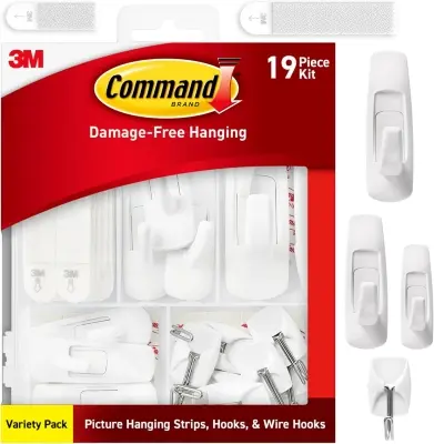 Command Strips Variety Pack