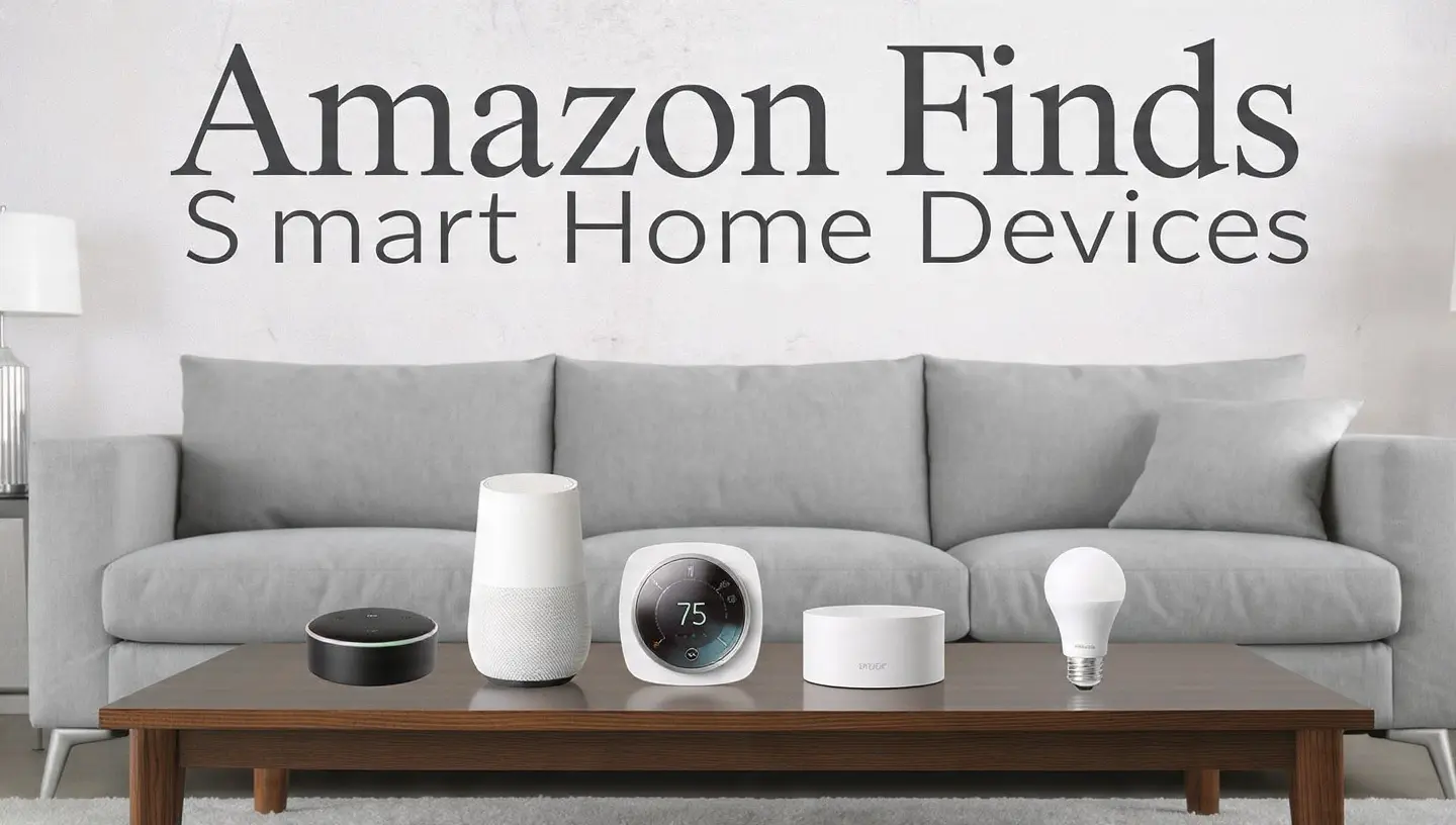 Amazon Finds Smart Home Devices