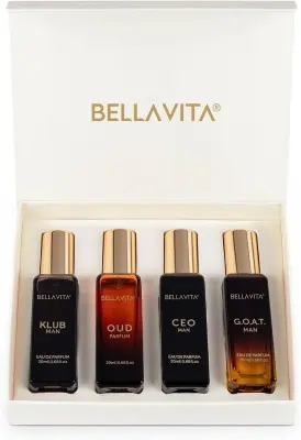 Bella Vita Luxury Long Lasting Perfume Gift Set for Men